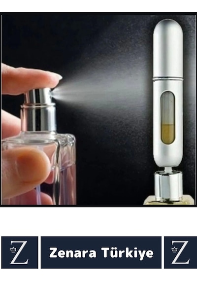 Kompakt Cep Boy Doldurulabilir Taşınabilir Sızdırmaz Pratik Çanta Boy Mini Cep Parfümü Şişesi 5 Ml
