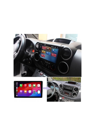 Citroen Berlingo 9"inch Android 14 Multimedya Sistemi 4-64 Navimex 2015-2018 Diğer