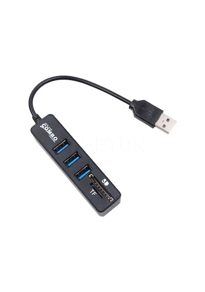 Triline Combo 3 Port Usb2.0 Hub Tf Sd Kart Okuyucu
