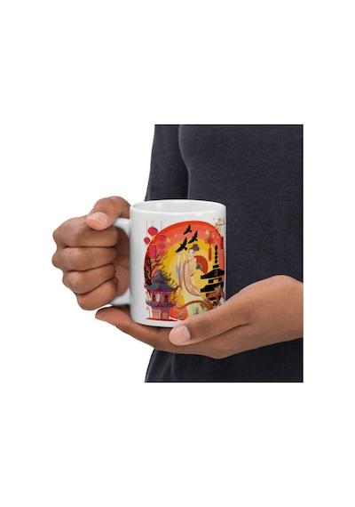 Çin Kupa Bardak 2 Adet Seyahat Hatıra Chinese Mug