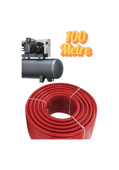 100 Metre Kompresör Hava Hortumu 8 Mm Termo Hortum Kırmızı Thermo Hortum Basınca Dayanıklı Hortum 100 Metre Kompresör Hava Hortumu 8 Mm Termo Hortum Kırmızı Thermo Hortum Basınca Dayanıklı Hortum
