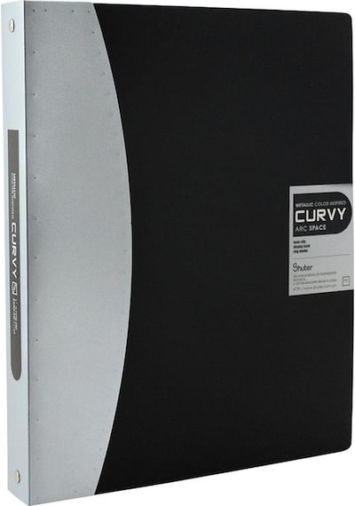 Shuter A1168 Plastik Klasör 1" Dar - Gri