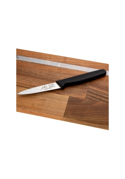 Jumbo Practico Alman Çeliği Black Soyma Bıçağı - 9cm Siyah