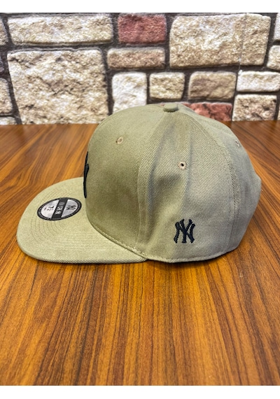 Hamze Ny New York Nakış Hip-hop Snapback Rapper Basket Beyzbol Şapka Cap Koyu Bej