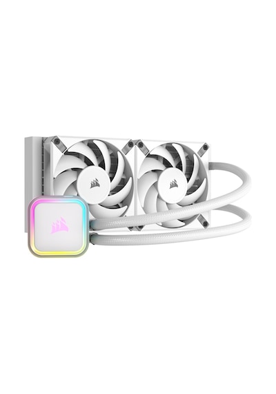 Corsair İcue H100i Rgb Elite White 240 Mm Intel 1700p -amd Uyumlu Sıvı Soğutucu Cw-9060078-ww