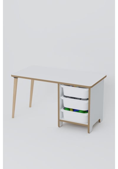 Çocuk Oyun Aktivite Masası 90x45 Cm 3 Sepetli Çocuk Çalışma Masası Arkalıklı Sandalye - Panda Çok Renkli Çocuk Oyun Aktivite Masası 90x45 Cm 3 Sepetli Çocuk Çalışma Masası Arkalıklı Sandalye - Panda Çok Renkli