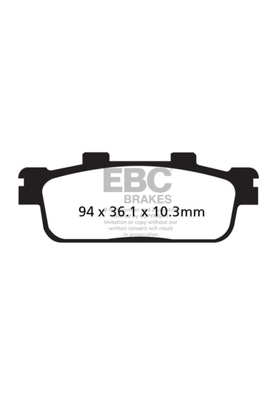 Ebc Sfac427 Sym Joymax/gts/cruısym 250, Kymco Xcıtıng 250/300 Carbon Arka Fren Bala