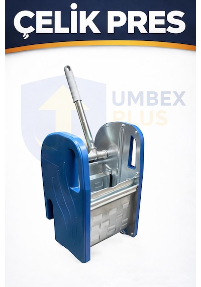Umbex Plus-çelik Pres Temizlik Arabası Sıkma Presi
