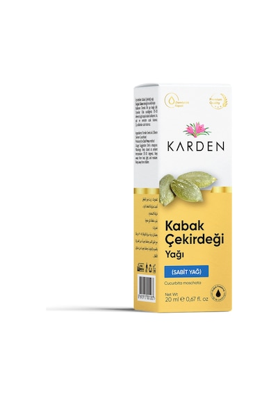 Karden Kabak Çekirdeği Yağı 20 ML