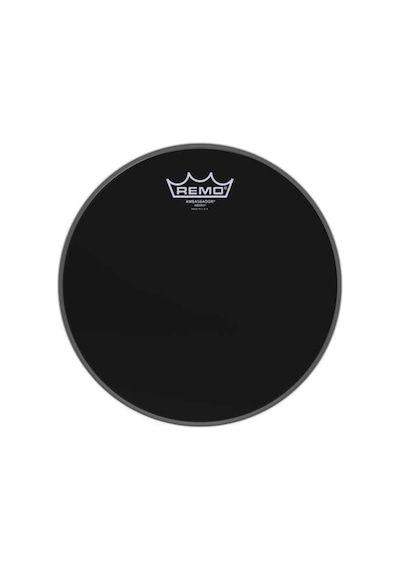 Remo Es-0011-00 Ambassador Ebony Davul Derisi 11" Siyah Tek Kat