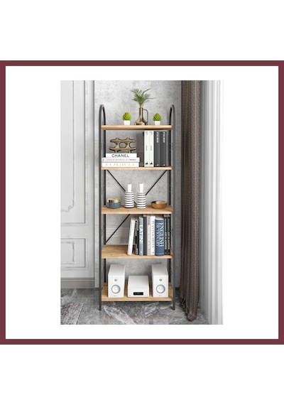 Storeşahin Metal Kitaplık Atlantik Çam 180 Cm Shn0720 Storeşahin Metal Kitaplık Atlantik Çam 180 Cm Shn0720