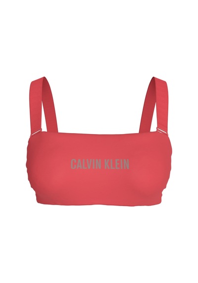 Calvin Klein Kadın Askılı Bandeau Pembe Bikini Üstü-15763