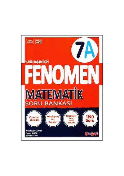 Fenomen 7. Sınıf Matematik (A) Soru Bankası