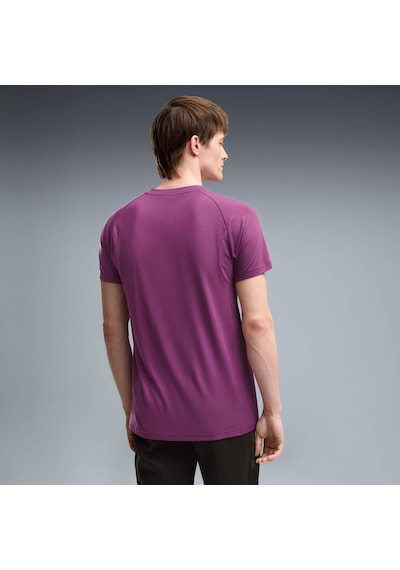 Puma Galatasaray Evostrıpe Erkek Dar Kesim Tişört 786825 21 Mor