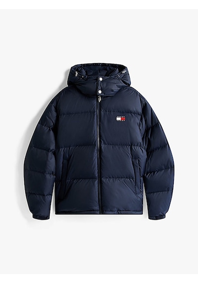 Tommy Hilfiger Tjm Alaska Down Puffer Ext Erkek Mavi Mont - Dm0dm22036 Mavi