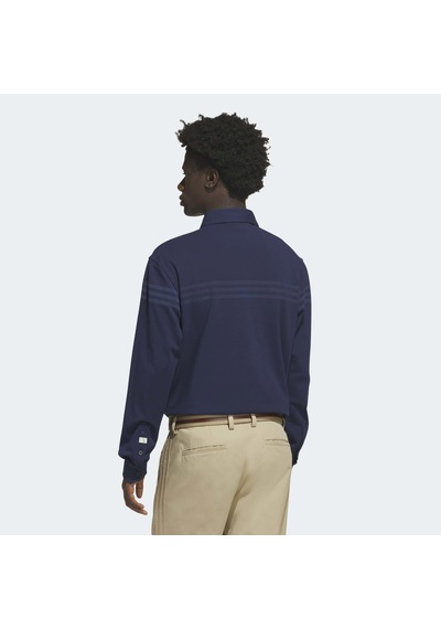 Adidas Originals Twistknit Erkek Lacivert Uzun Kollu Polo Tişört Kr5430