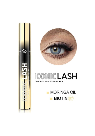 Golden Rose Iconic Lash Intense Black Mascara - Yoğun Siyah Maskara 0