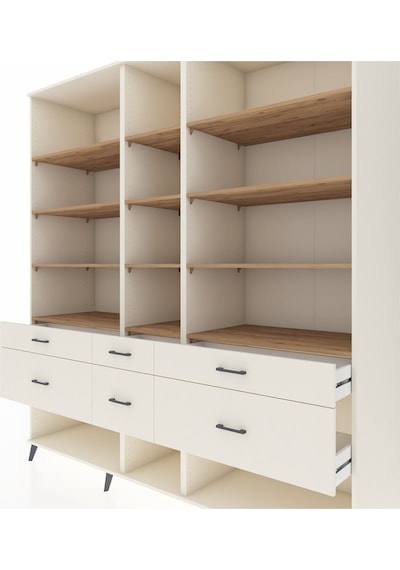 Kronos Dolap 12 Raflı 6 Çekmeceli 220x59x243 Aytaşı-çam/aytaşı Atlas Çam/aytası Kronos Dolap 12 Raflı 6 Çekmeceli 220x59x243 Aytaşı-çam/aytaşı Atlas Çam/aytası