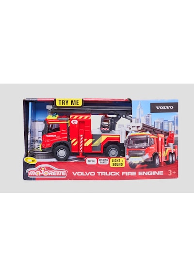 Majorette Try Me Volvo Truck Fire Engine 3+