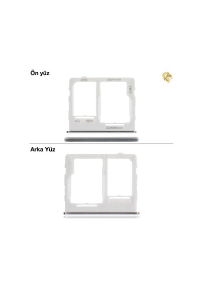 Samsung Galaxy A32 5g Sim İç Yuvası Çiftli İle Uyumlu Beyaz Çiftli Sim Yuvası İkili Sim Tepsisi Çift
