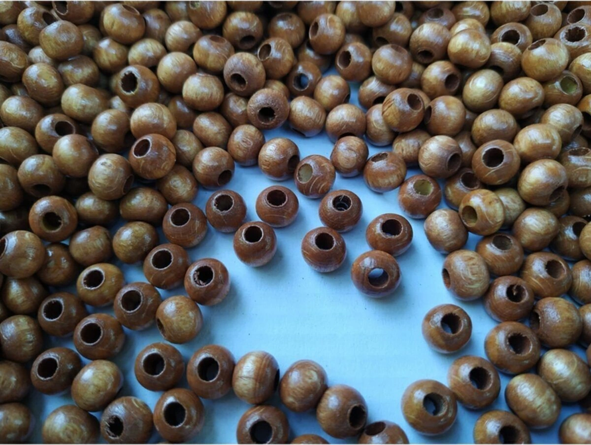 Ahşap Boncuk 6 Mm , 80 Gr Ort. 550 Adet Meşe