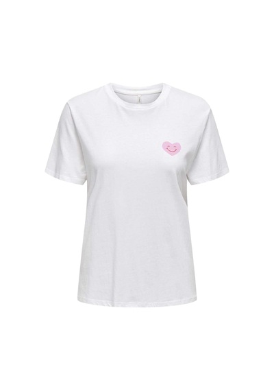 Only Kadın T-shirt 15324866 Beyaz