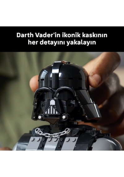 LEGO® Star Wars™ Darth Vader™ Büstü 75439 - Yetişkinler için Koleksiyonluk Bilim Kurgu Yapım Seti (349 Parça)