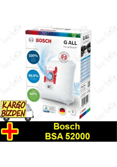 Bosch Uyumlu Bsa 52000 Toz Torbası, Kutulu