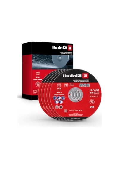 5 Parça İnce Metal Kesme Disk Seti, 125 Mm Çapında Ve 1 Mm Kalınlığında