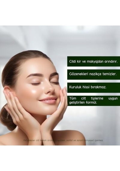 Salyangoz Özlü Yüz Temizleme Jeli, Tüm Cilt Tipleri İçin, Onarıcı Ve Nemlendirici, 200 Ml, Sülfat İçermeyen,