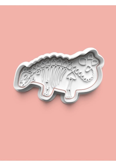 Dinozor Fosili Kurabiye Kalıbı Ve Şeker Hamuru Kalıbı 0223-1