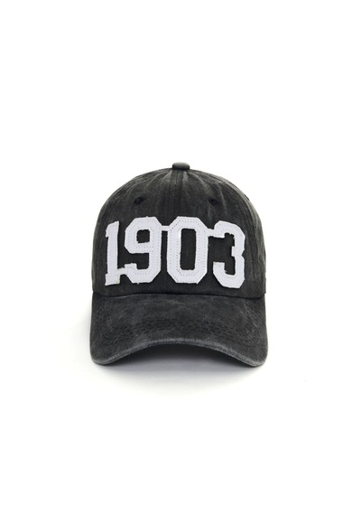 Berellini 1903 Kartal Yıkamalı Şapka Special Edition Siyah - Beyaz