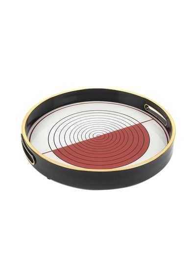 Mikasa Moor Kırmızı Çizgili Tepsi 30 Cm