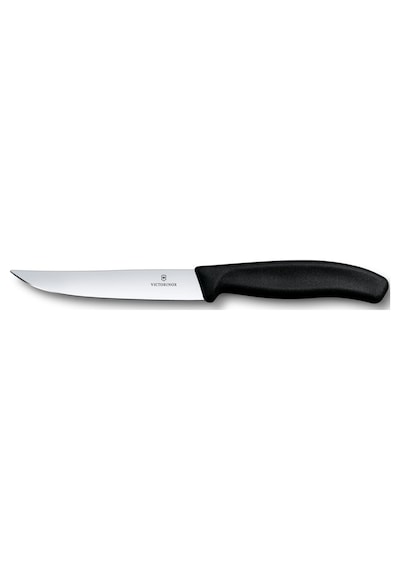 Victorinox Swiss Classic 12cm Düz Biftek Bıçağı, Siyah, Blisterli