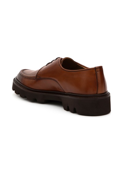 Cacharel Taba Eva Taban %100 Deri Smart Casual Ayakkabı