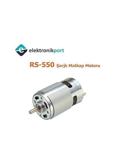 Elektronikport-Rs 550 Şarjlı Matkap / Cnc Motoru - Yüksek Kalite