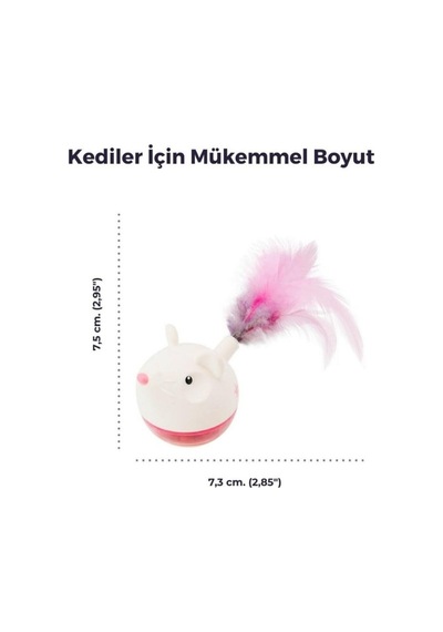 Hunt N Swat Treat Tumblers Ödül Maması Hazneli Kedi Oyuncağı - Dayanıklı Ve Güvenli