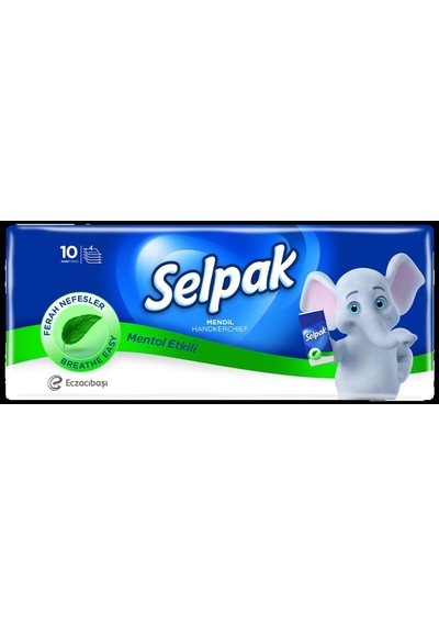 Selpak-mendıl Mentollu 10lu