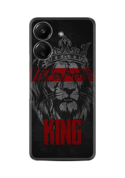 Tecno Spark Go 2024 Kılıf Desenli Silikon Platinium Series King 1894