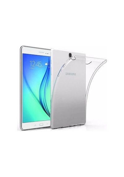 Newface - 98 - Samsung Galaxy T560 Tab E 9.7 Kılıf Tablet - Edntrend - Şeffaf Silikon