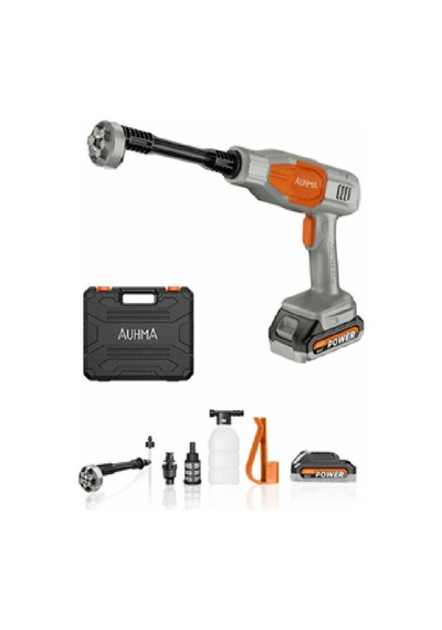 Auhma Araç Yıkama Makinesi Akülü Basınçlı 335psi Şarjlı Wireless 18.000rpm 21v Acr-05 9938 5183