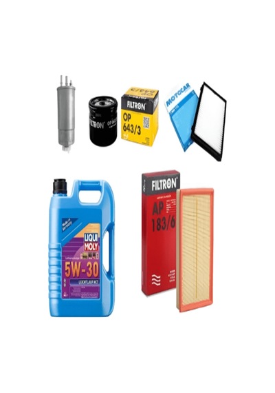 Filtron Hyundai İx35 2.0 Dizel Filtre Bakım Seti Liqui Moly Motor Yağlı 2010-2015 5 Li