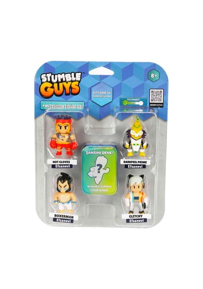 Stumble Guys Mythic Figures 5pack Collectible Blister Set 2
