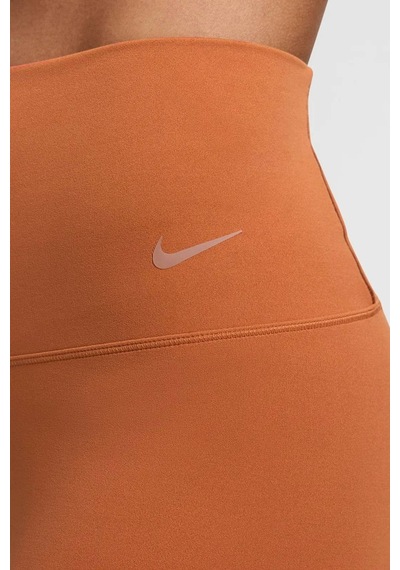 Nike Dri Fit Zenvy Gentle Support High Waisted 7/8 Leggings Brick Kadın Yüksek Bel İç Cepli Spor Tayt Kiremit
