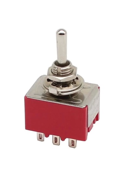 Ic-148a 9 Pin Ø6mm On-off Toggle Switch Mts-302