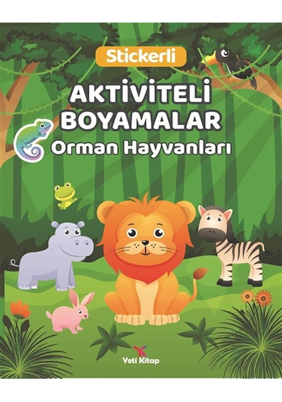 Orman Hayvanları Aktiviteli Boyamalar
