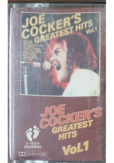 Plak Değildir Kaset Tir Joe Cocker's Greatest Hits Vol.1 Kaset