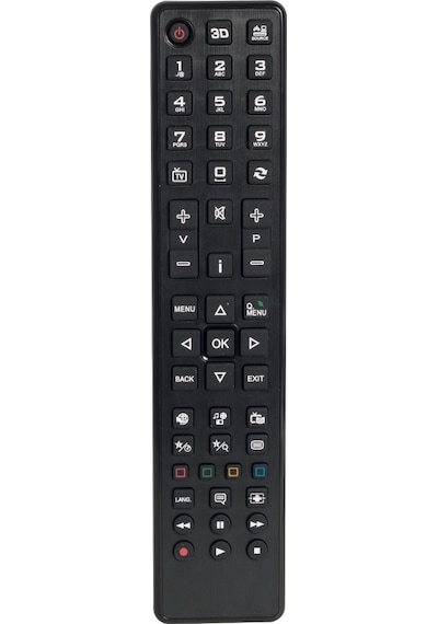WekoKsp Kl Vestel Uyumlu LcdLed Tv 3D Li Kenari Metalik Kumanda