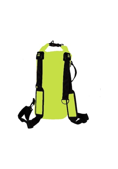 Motosiklet Ve Bisiklet Sırt Çantası Waterproof Motor Touring Neon Çanta 20 Lt Yeşil