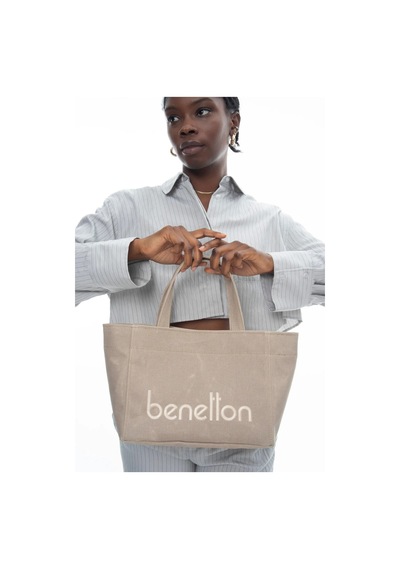 United Colors Of Benetton Benetton 1102 Kadın Çanta Bej
